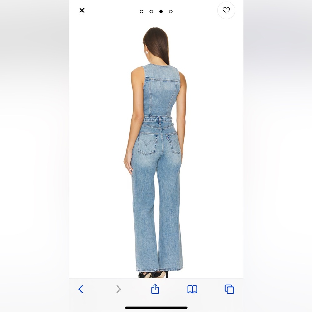 Levi’s Jean jumpsuit